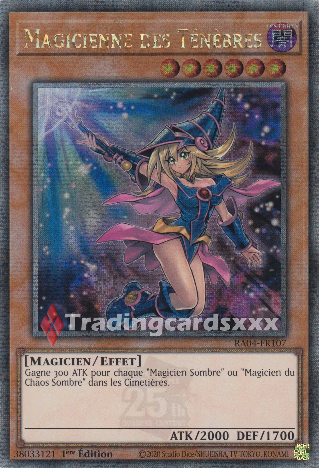 Yu-Gi-Oh! Magicienne des Ténèbres carte 1ère édition
