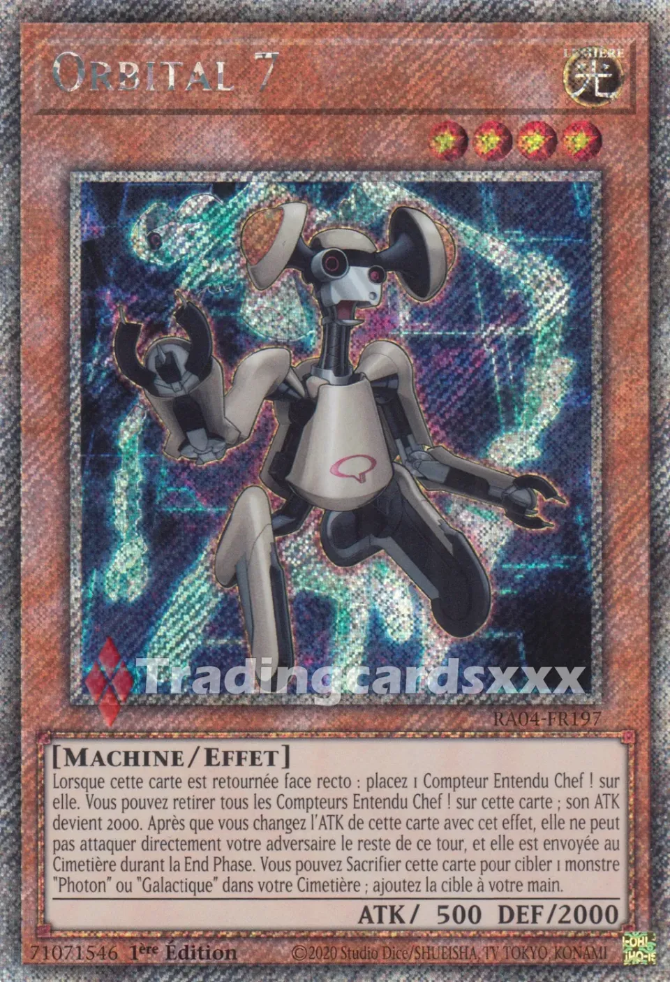 Yu-Gi-Oh! Orbital 7 RA04-FR197 carte