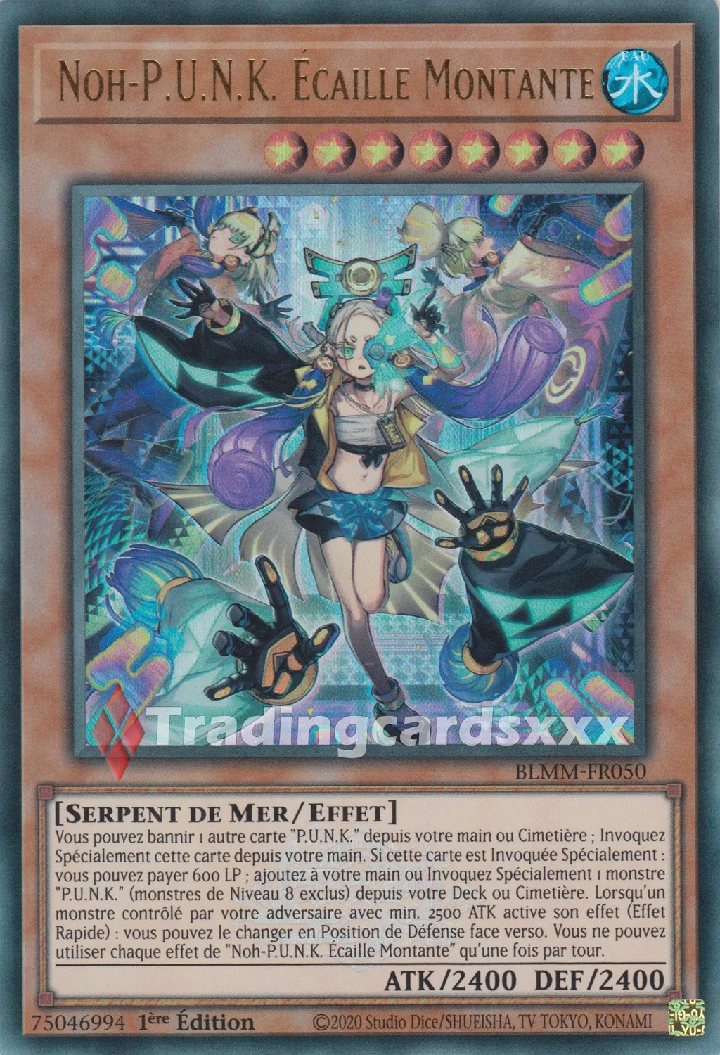 Yu-Gi-Oh! Noh-P.U.N.K. Écaille Montante carte française