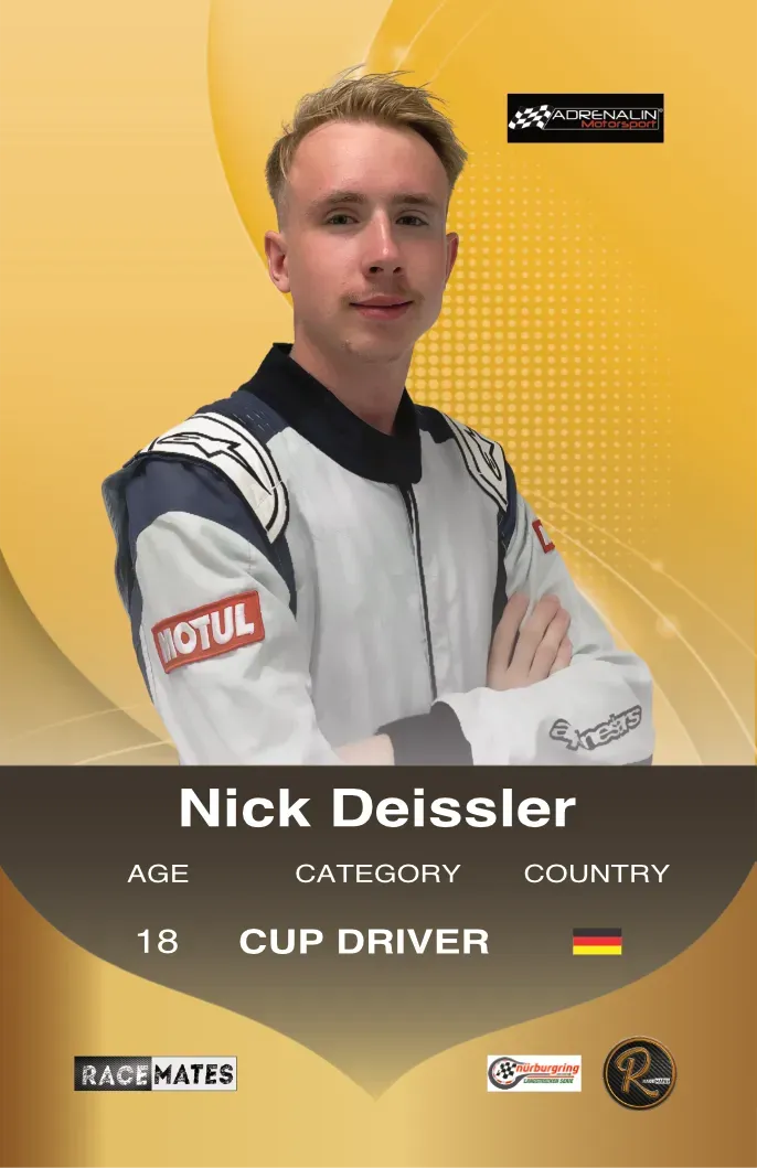 Racemates Nick Deissler carte à collectionner NFT