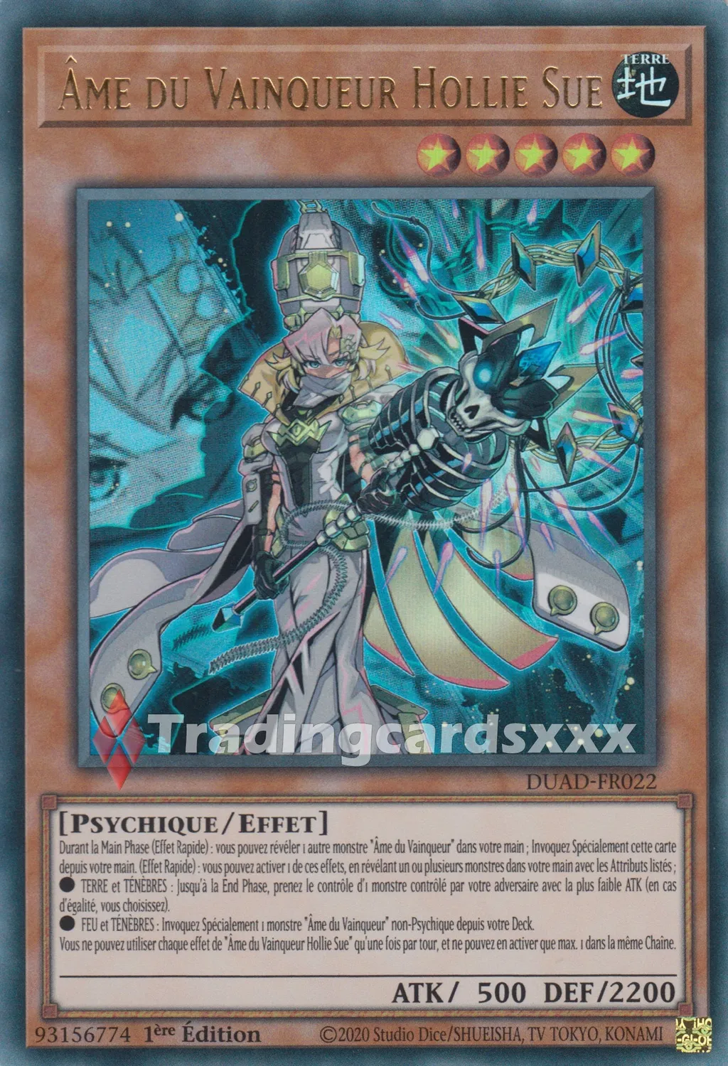 Yu-Gi-Oh! Âme du Vainqueur Hollie Sue carte
