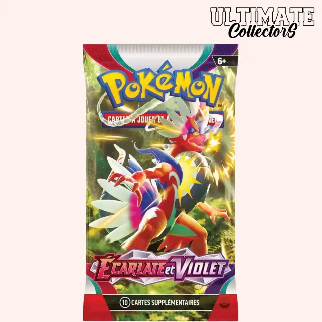Pokémon Écarlate et Violet EV01 booster français scellé
