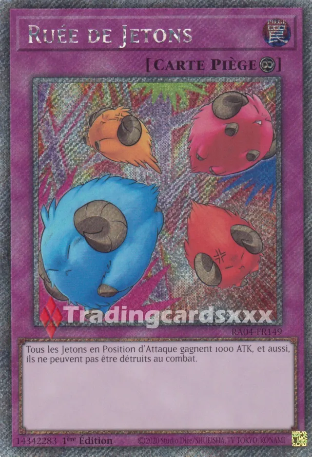Yu-Gi-Oh! Ruée de Jetons RA04-FR149 carte