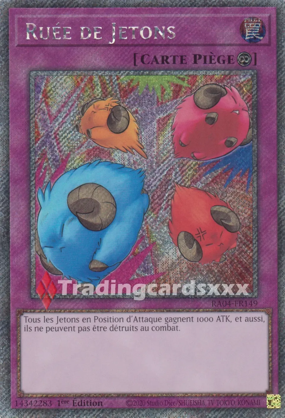 Yu-Gi-Oh! Ruée de Jetons RA04-FR149 carte