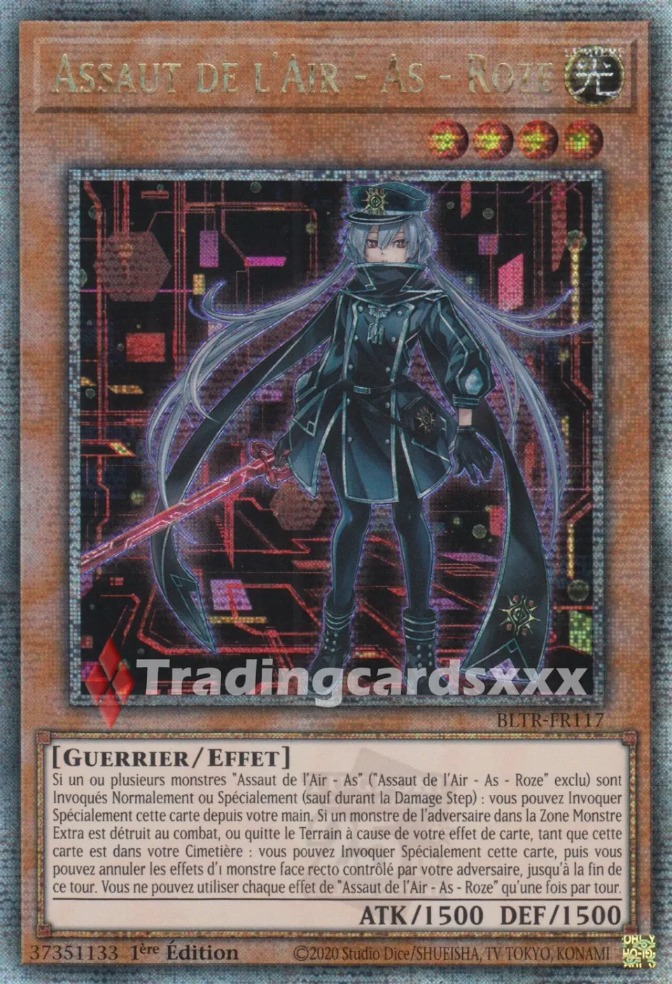 Yu-Gi-Oh! Assaut de l'Air As-Roze carte QCSE française
