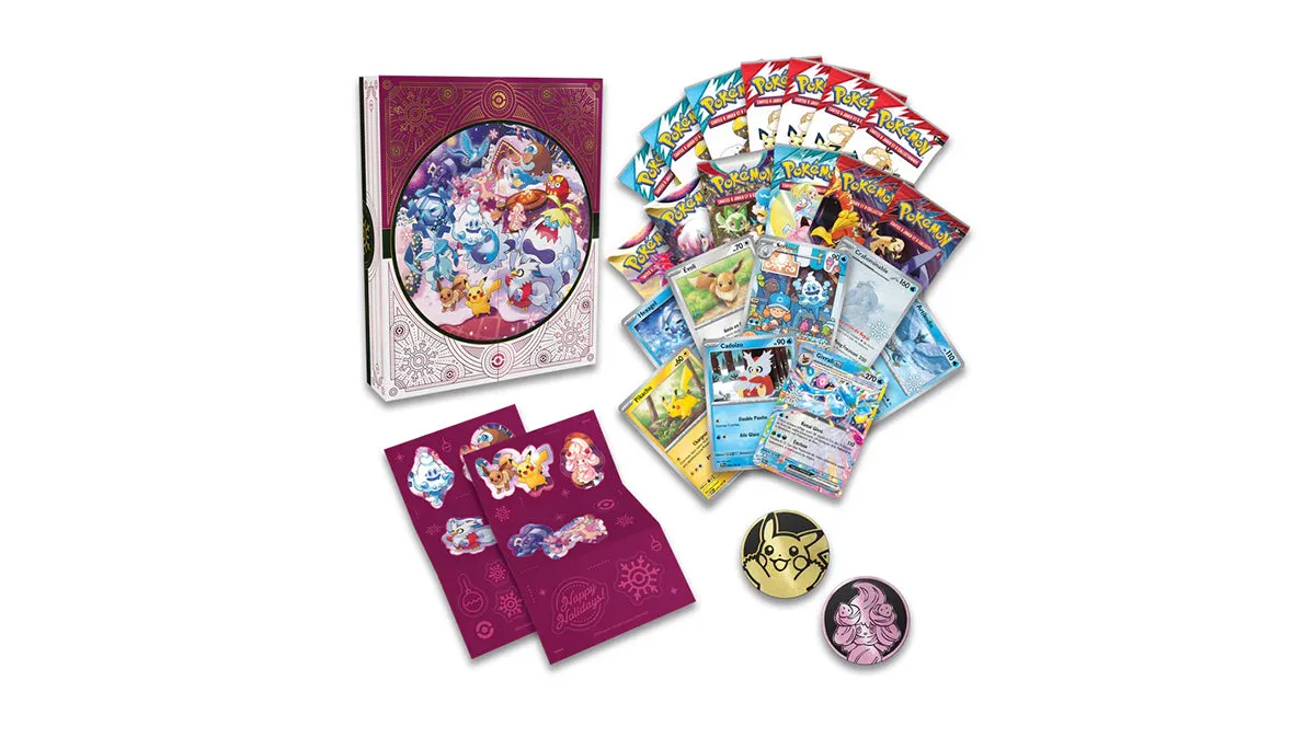 Pokémon Calendrier des Fêtes 2025 calendrier de l'avent 25 surprises