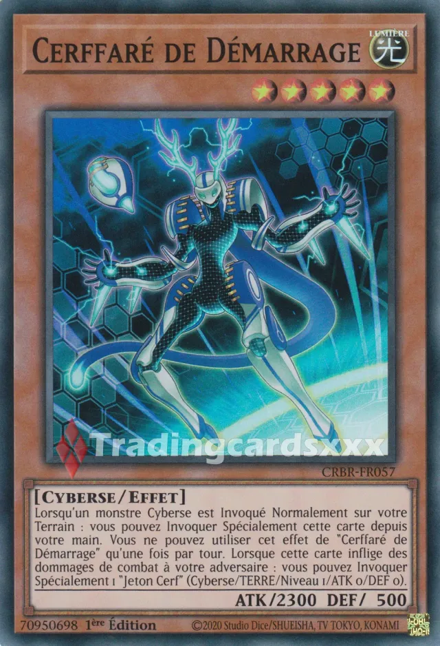 Yu-Gi-Oh! Cerffaré de Démarrage CRBR-FR057 carte SR