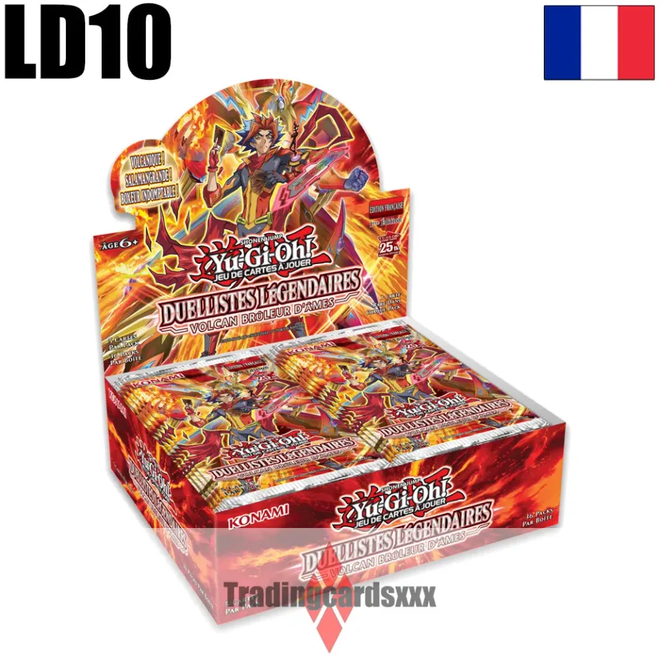 Yu-Gi-Oh! Volcan Brûleur d’Âmes booster français 1ère édition