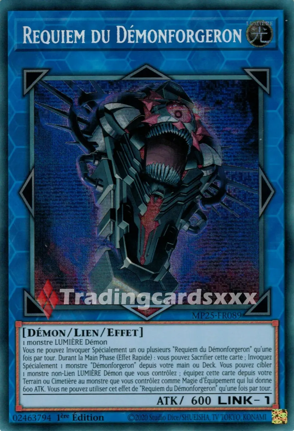 Yu-Gi-Oh! Requiem du Démonforgeron Carte à l'unité