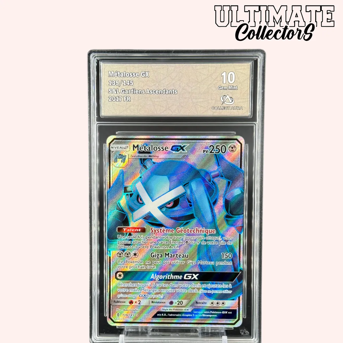 Métalosse GX 139/145 carte Full Art française