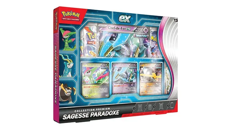 Pokémon Sagesse Paradoxe coffret premium 7 boosters
