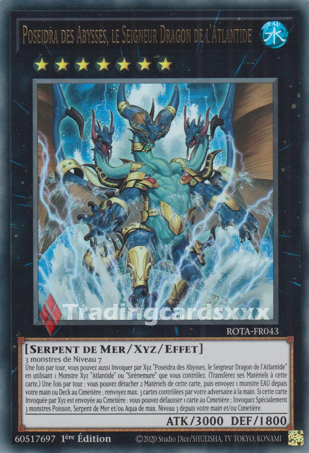 Yu-Gi-Oh! Poseidra des Abysses MP25-FR108 carte