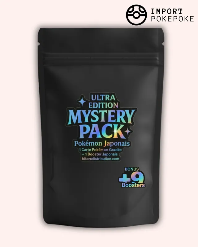 Pokémon Mystery Pack Ultra Edition japonais 10 boosters