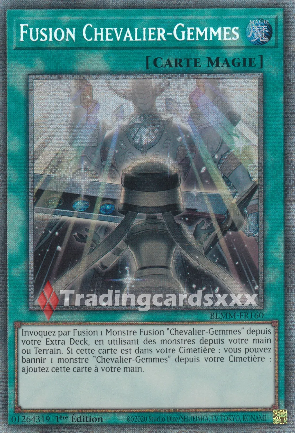 Yu-Gi-Oh! Fusion Chevalier-Gemmes BLMM-FR160 carte à l’unité