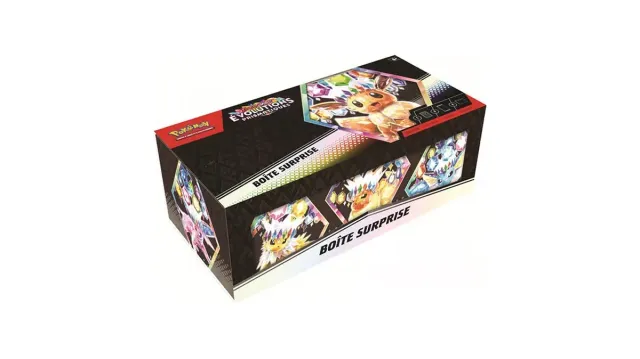 Pokémon Évolutions Prismatiques EV8.5 boîte surprise 4 boosters