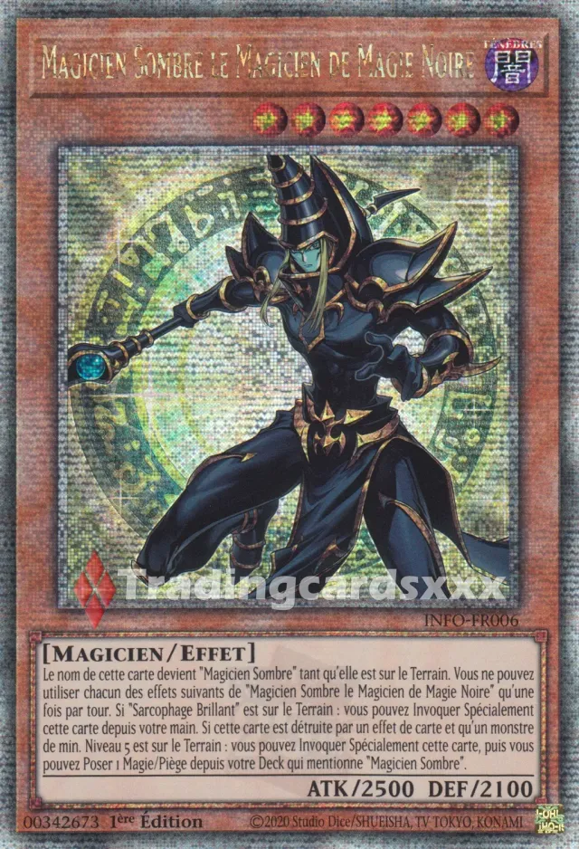 Yu-Gi-Oh! Magicien Sombre le Magicien de Magie Noire carte à l’unité