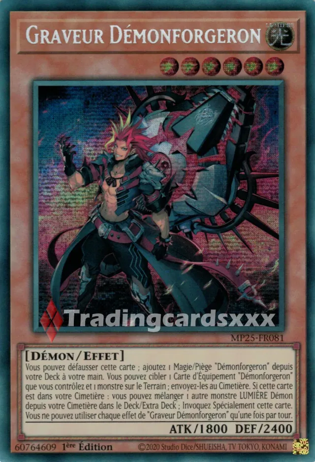 Yu-Gi-Oh! Graveur Démonforgeron carte à l’unité