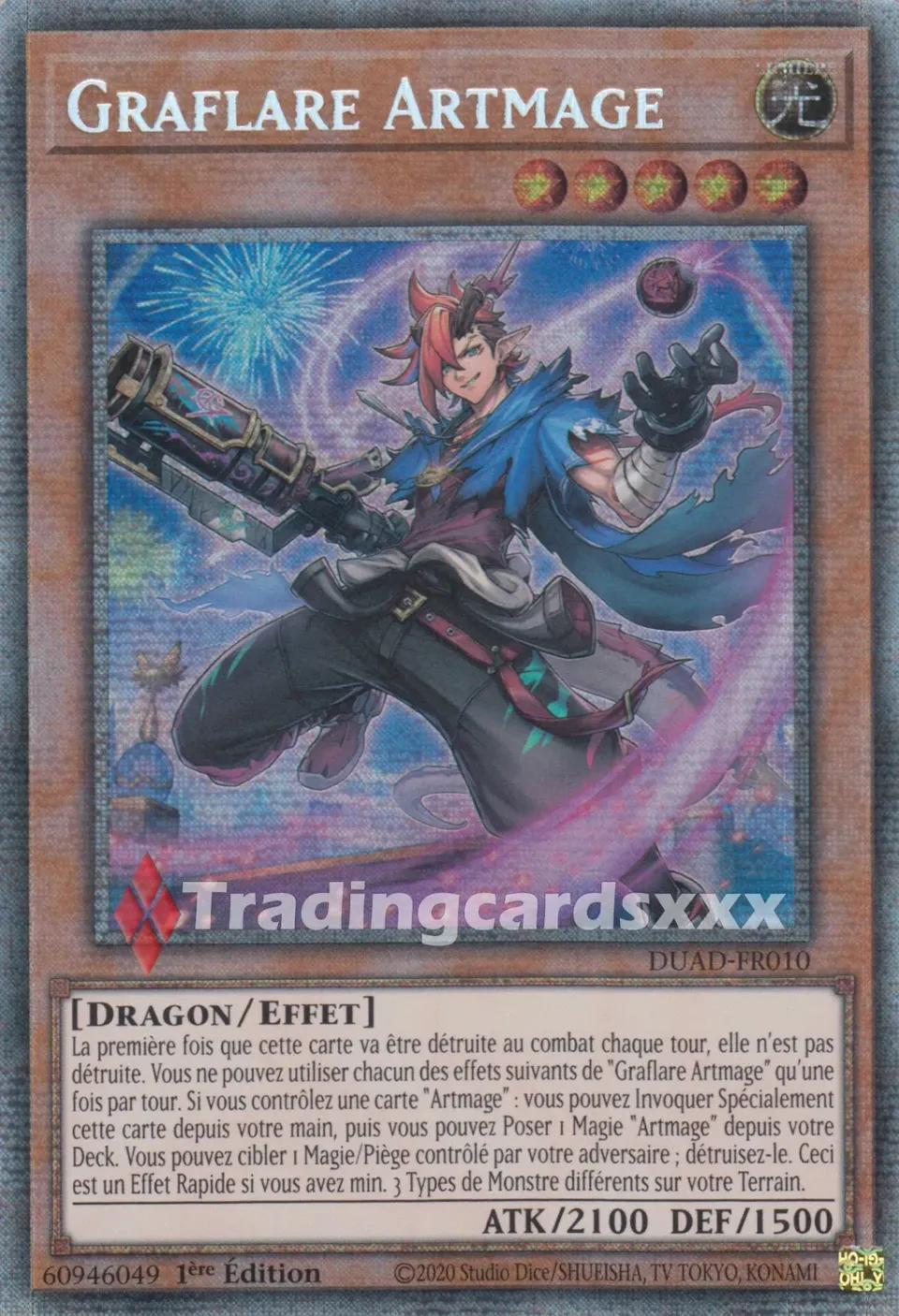Yu-Gi-Oh! Graflare Artmage carte