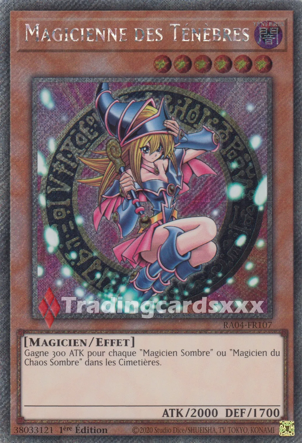 Yu-Gi-Oh! Magicienne des Ténèbres carte 1ère édition