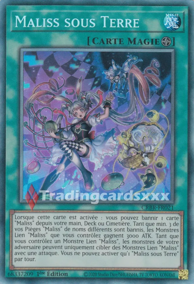Yu-Gi-Oh! Maliss sous Terre carte