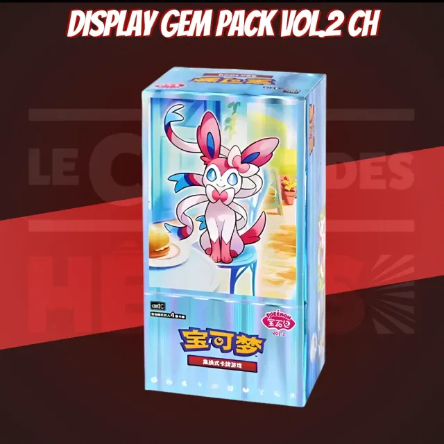 Gem Pack Vol.2 display de boosters chinois