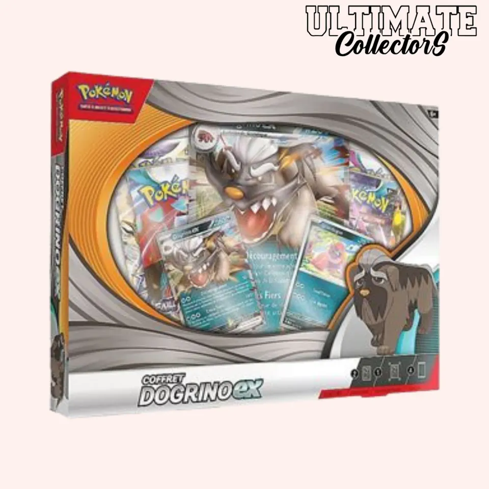 Pokémon Coffret Dogrino-ex Français 4 Boosters