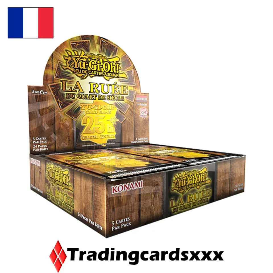 Yu-Gi-Oh! Ruée du Quart de Siècle display français