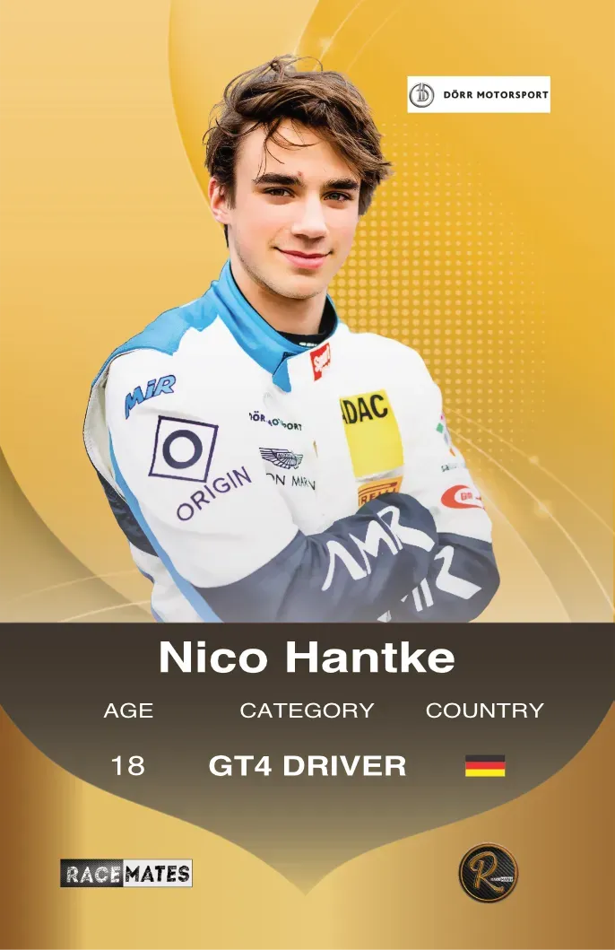 RACEMATES Nico Hantke carte à collectionner