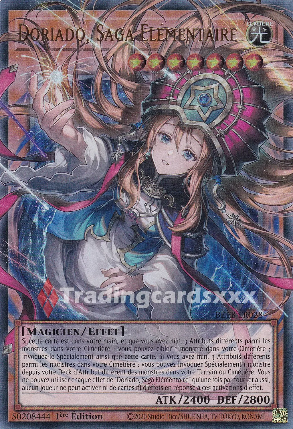 Yu-Gi-Oh! Doriado Saga Élémentaire BETB-FR028 carte à l'unité