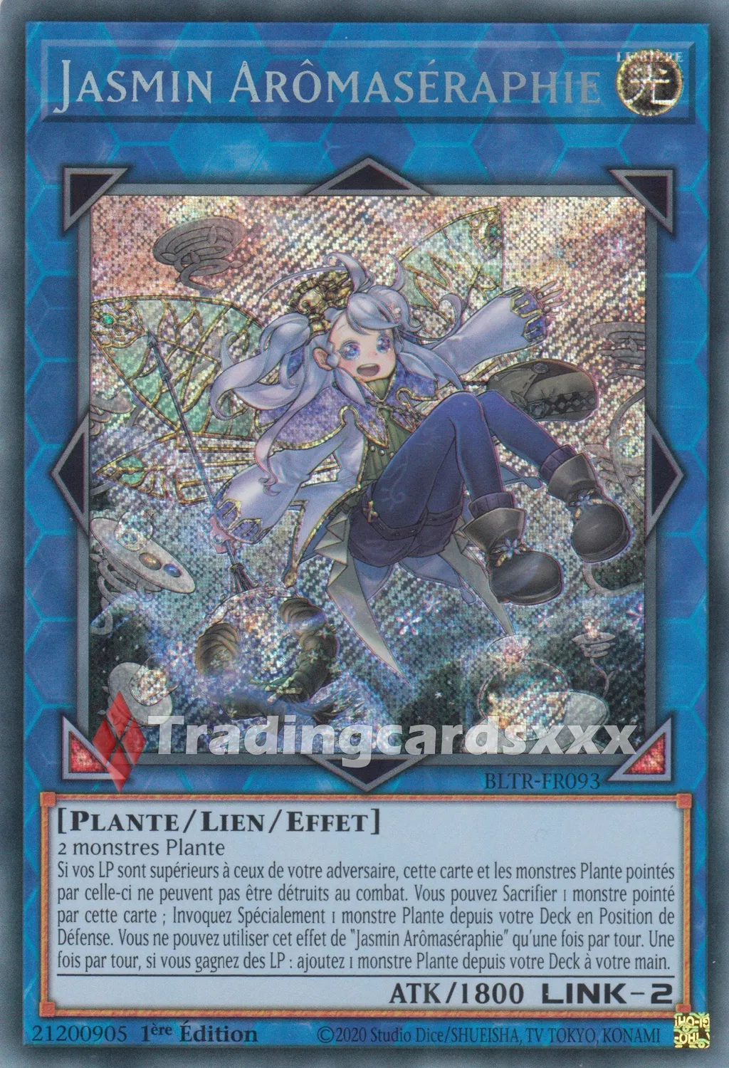 Yu-Gi-Oh! Jasmin Arômaséraphie BLTR-FR093 carte