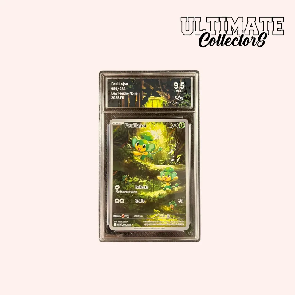Pokémon Foudre Noire Feuillajou 089/086 carte FR