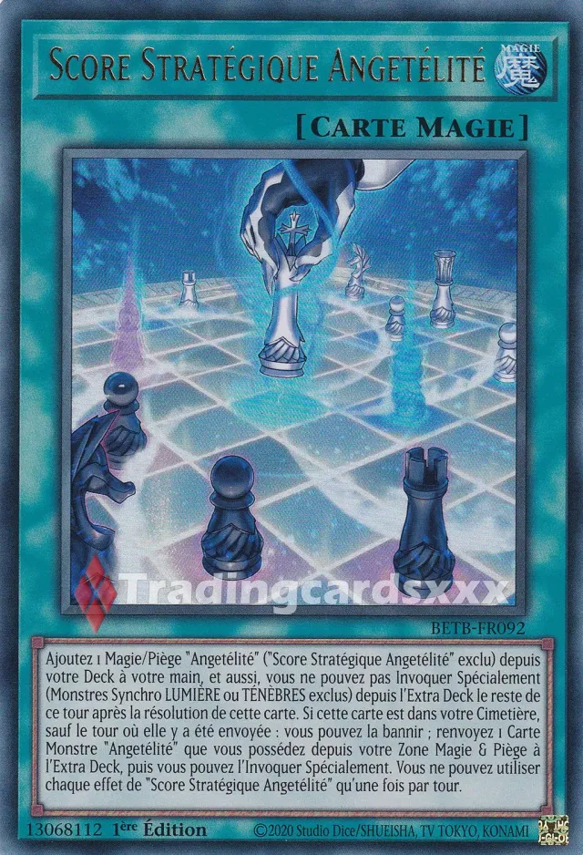 Yu-Gi-Oh! Au-Delà du Courage Score Stratégique Angetélité BETB-FR092 Ultra Rare