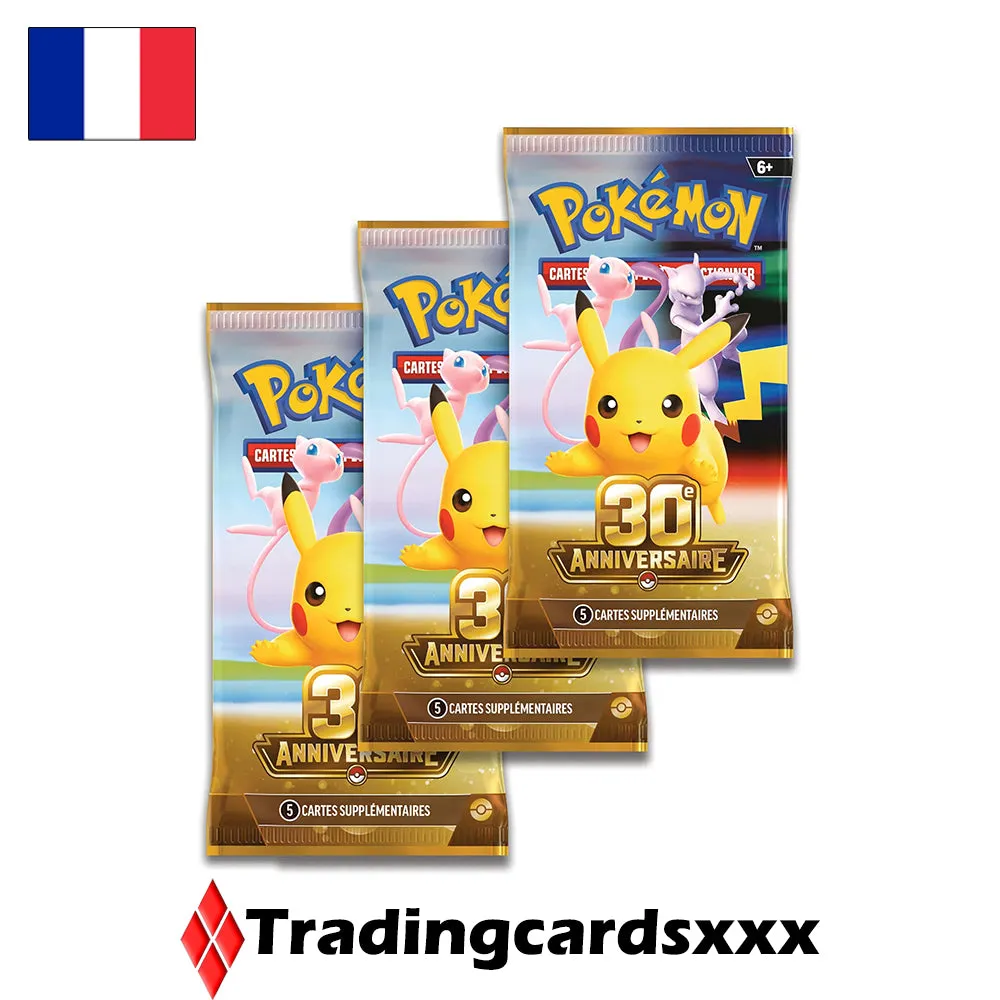 Pokémon 30e Anniversaire ME05.5 collection poster oiseaux français