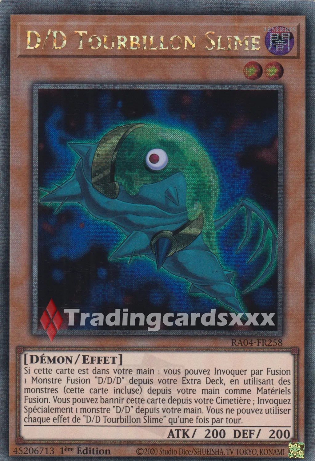 Yu-Gi-Oh! D/D Tourbillon Slime carte