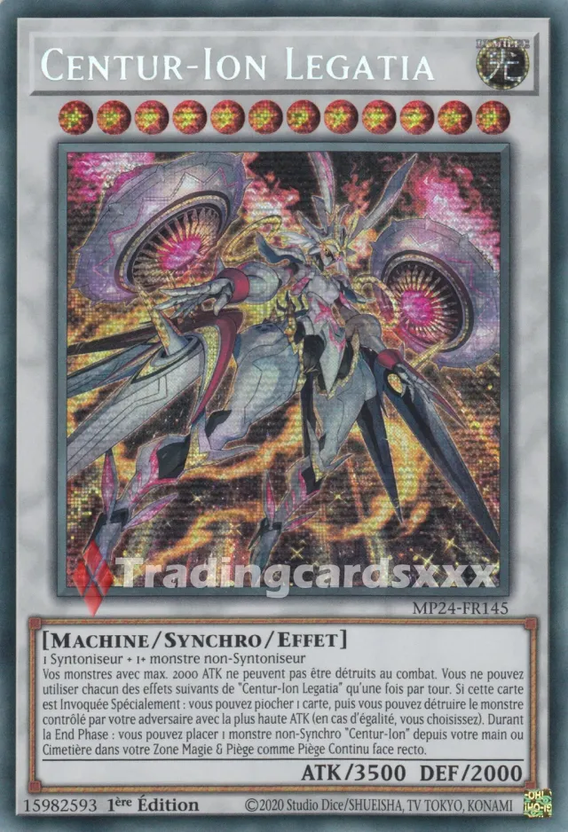 Yu-Gi-Oh! Centur-Ion Legatia MP24-FR145 carte PSE