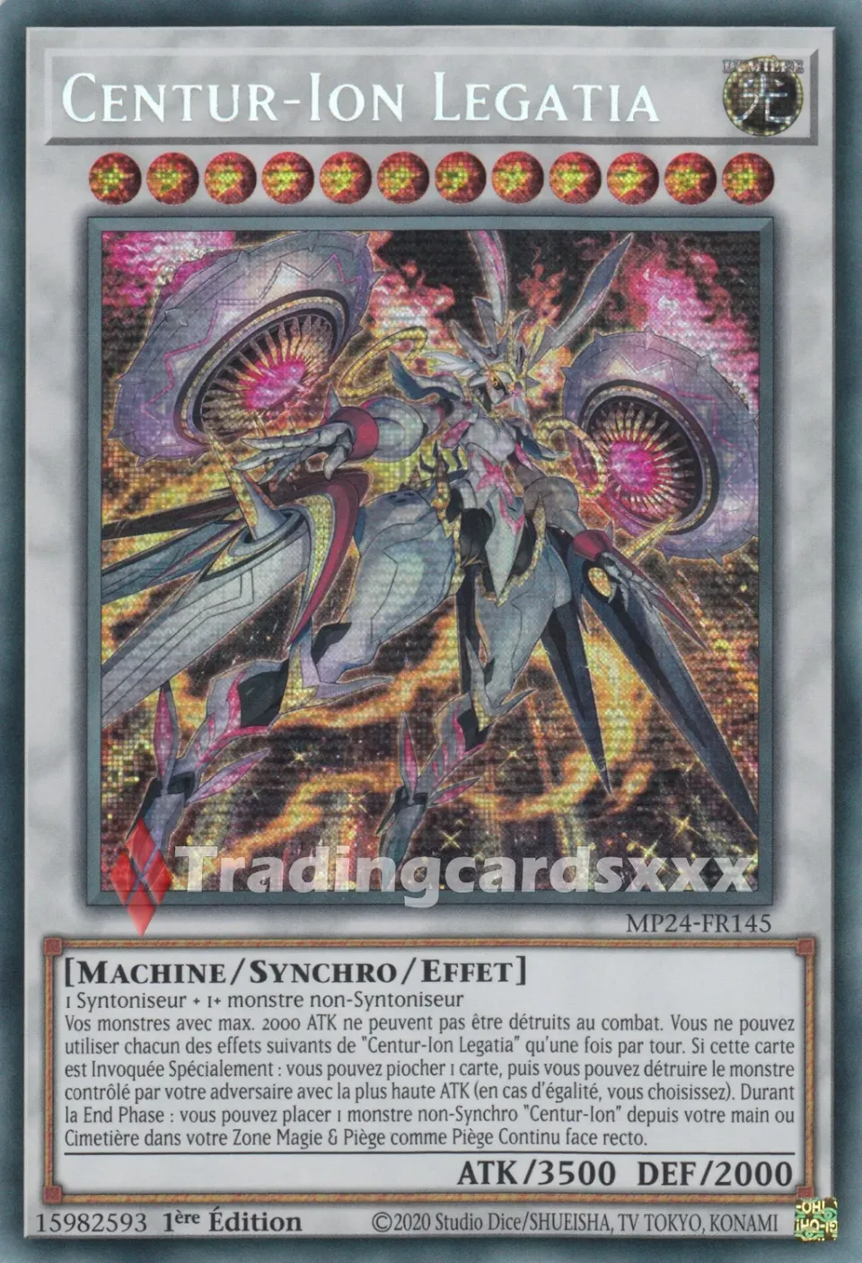 Yu-Gi-Oh! Centur-Ion Legatia MP24-FR145 carte PSE