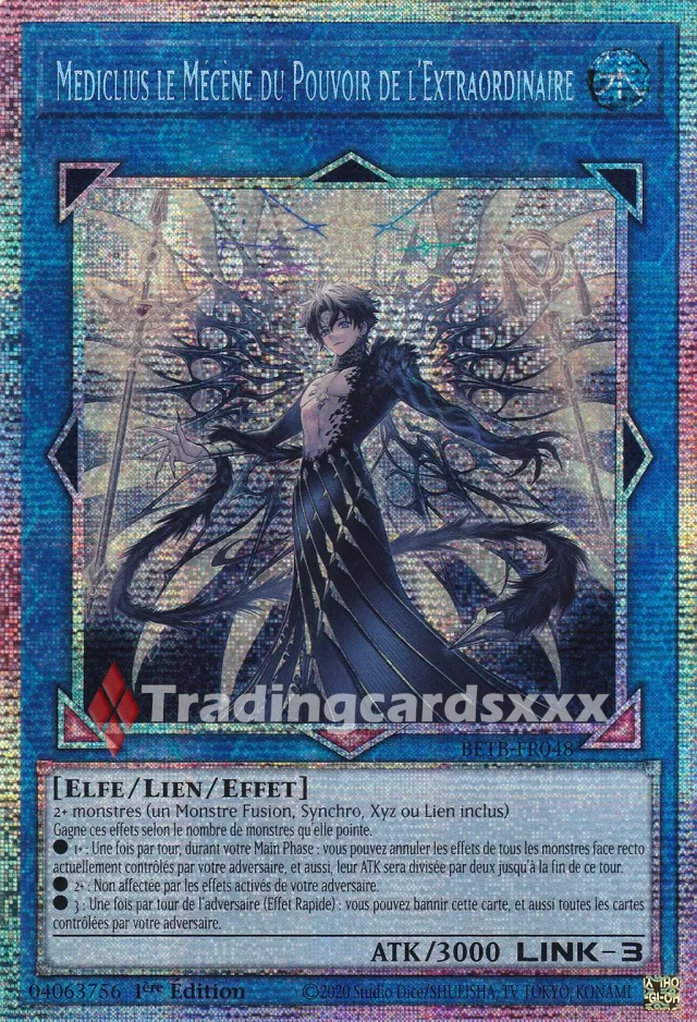 Yu-Gi-Oh! Mediclius le Mécène du Pouvoir BETB-FR048 Carte à l'unité