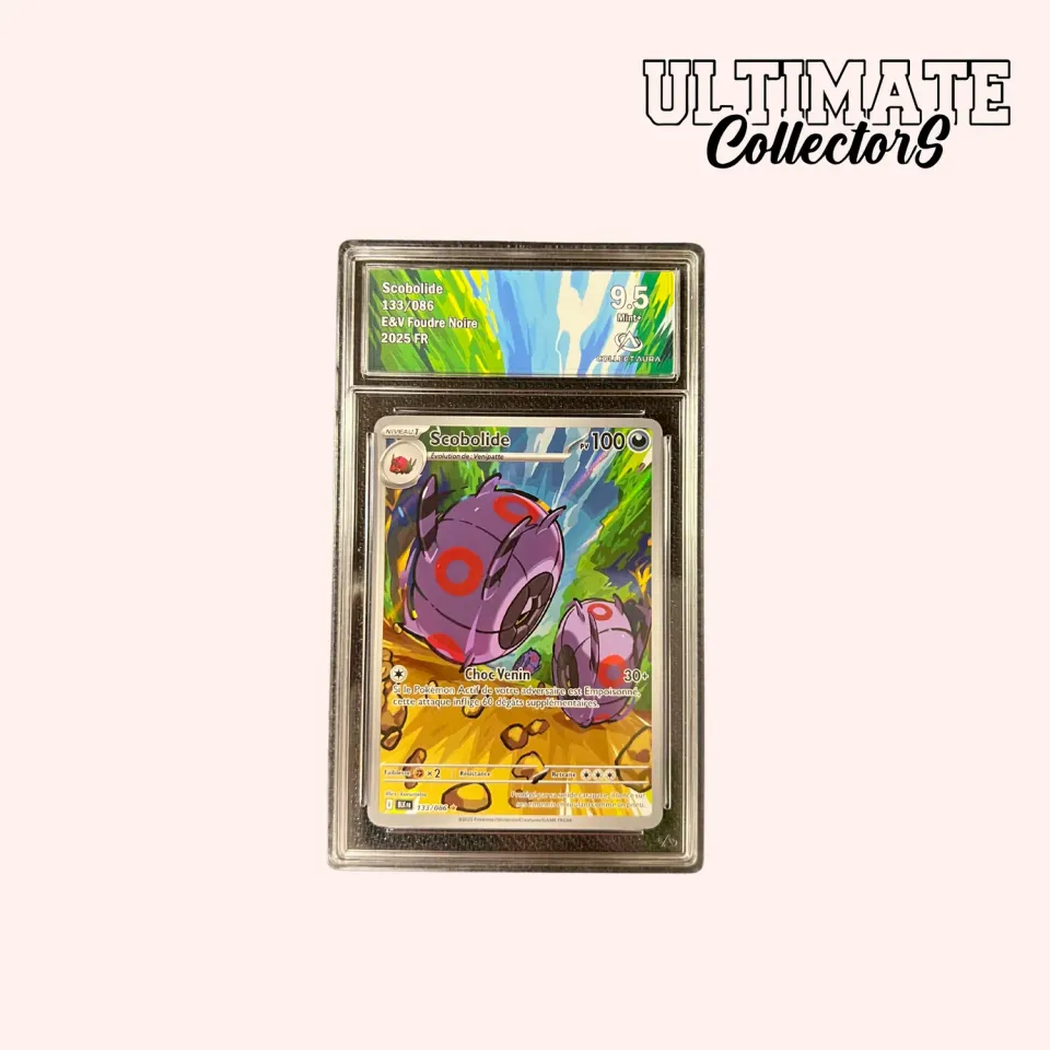 Pokémon Foudre Noire Scobolide 133/086 carte française EV10.5