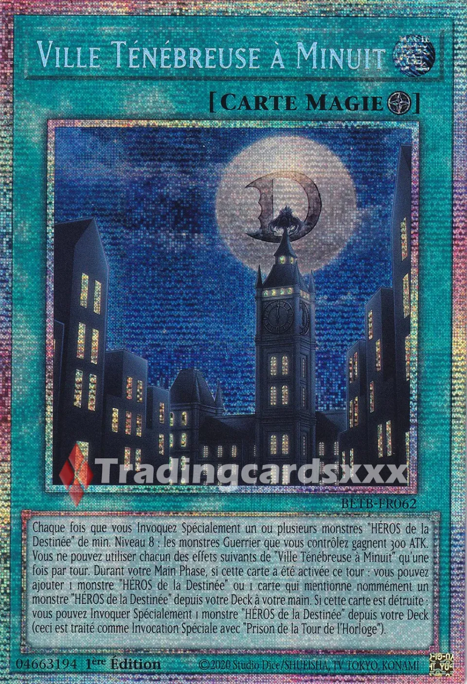 Yu-Gi-Oh! Au-Delà BETB Ville Ténébreuse à Minuit BETB-FR062 carte