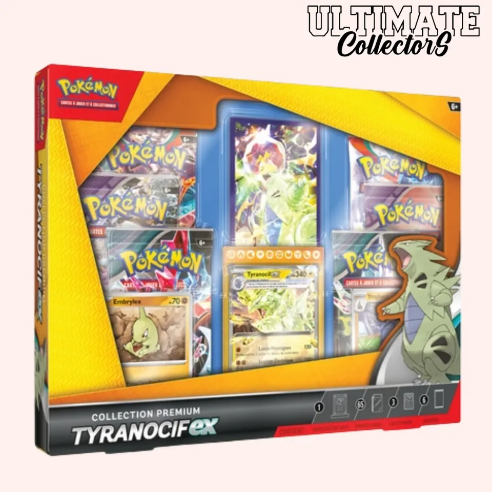 Pokémon Tyranocif ex Collection Premium 2024 coffret français