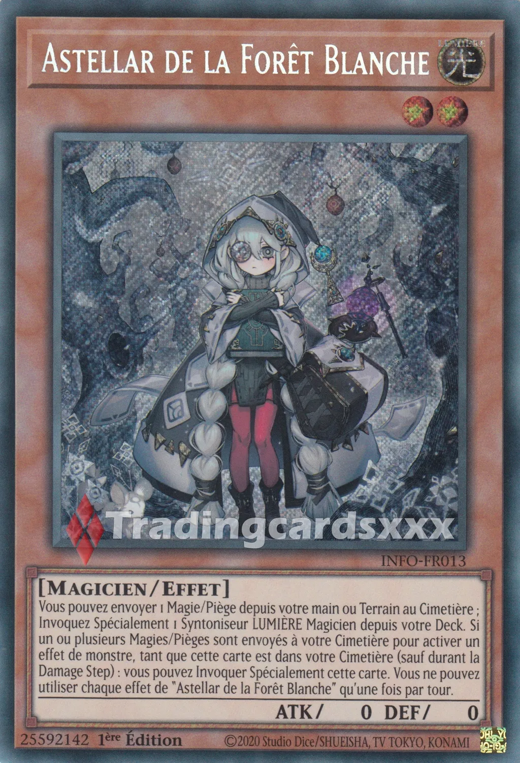 Yu-Gi-Oh! Astellar de la Forêt Blanche carte