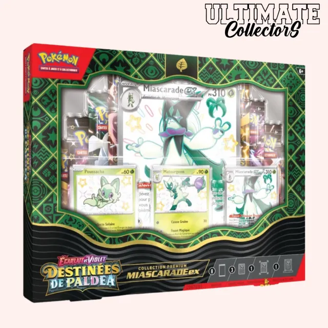 Pokémon Coffret Premium Miascarade-ex Destinées de Paldea EV04.5