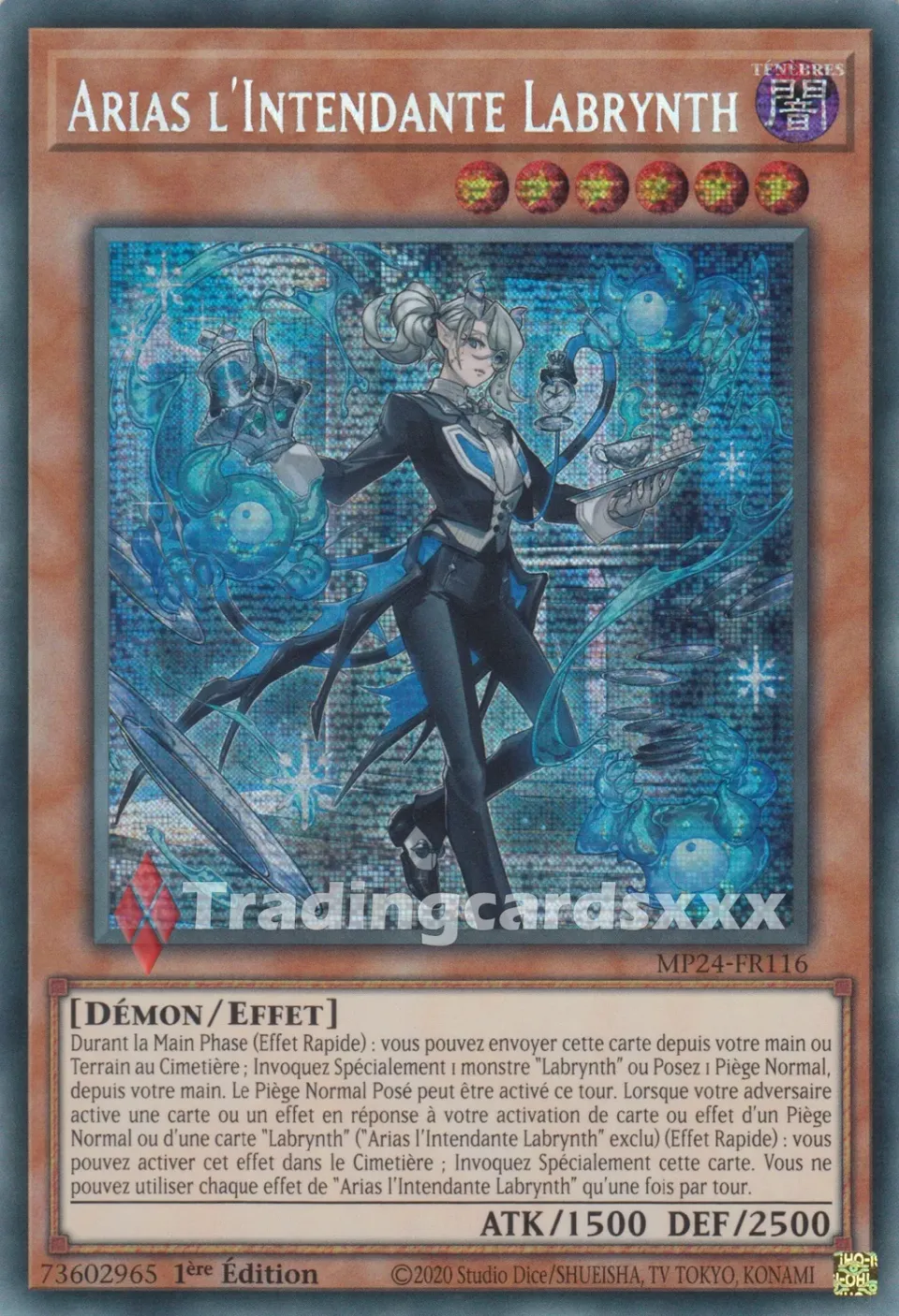 Yu-Gi-Oh! Arias l'Intendante Labrynth MP24-FR116 carte PSE