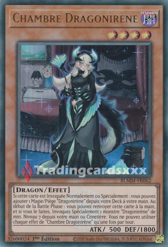 Yu-Gi-Oh! Chambre Dragonirène BLMM-FR062 carte UR française