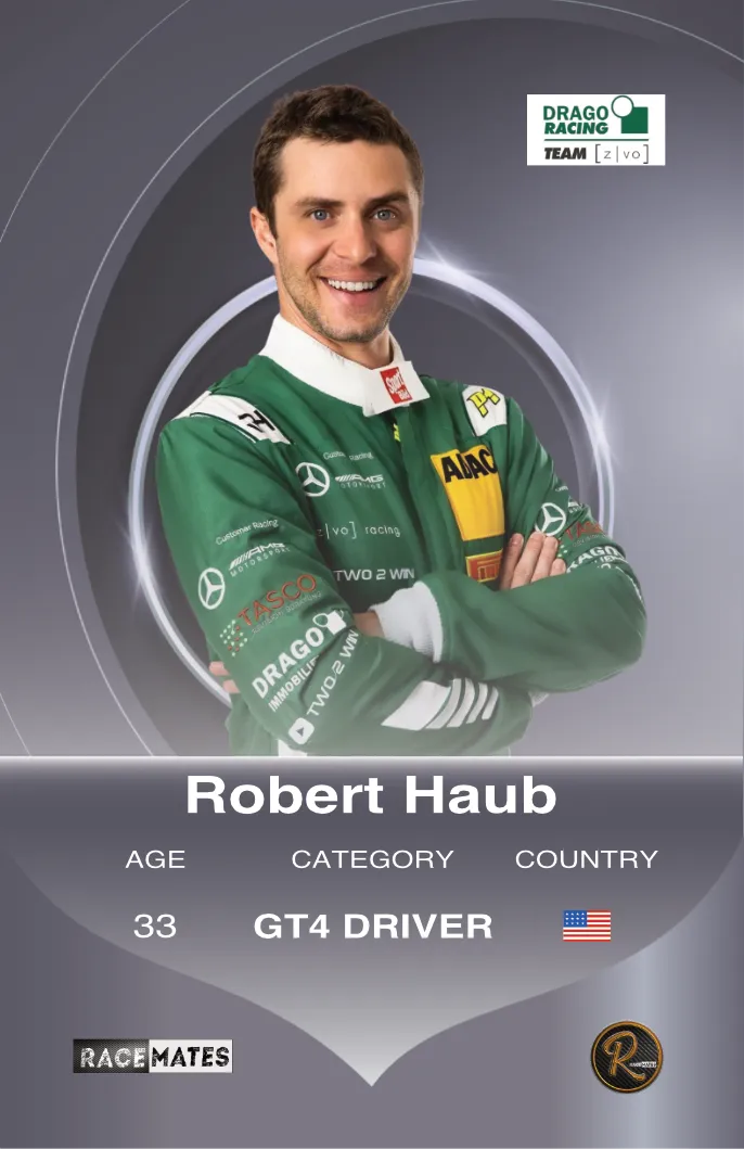 RACEMATES Robert Haub carte à collectionner NFT
