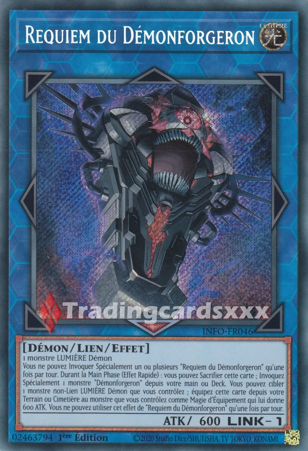 Yu-Gi-Oh! Requiem du Démonforgeron Carte à l'unité