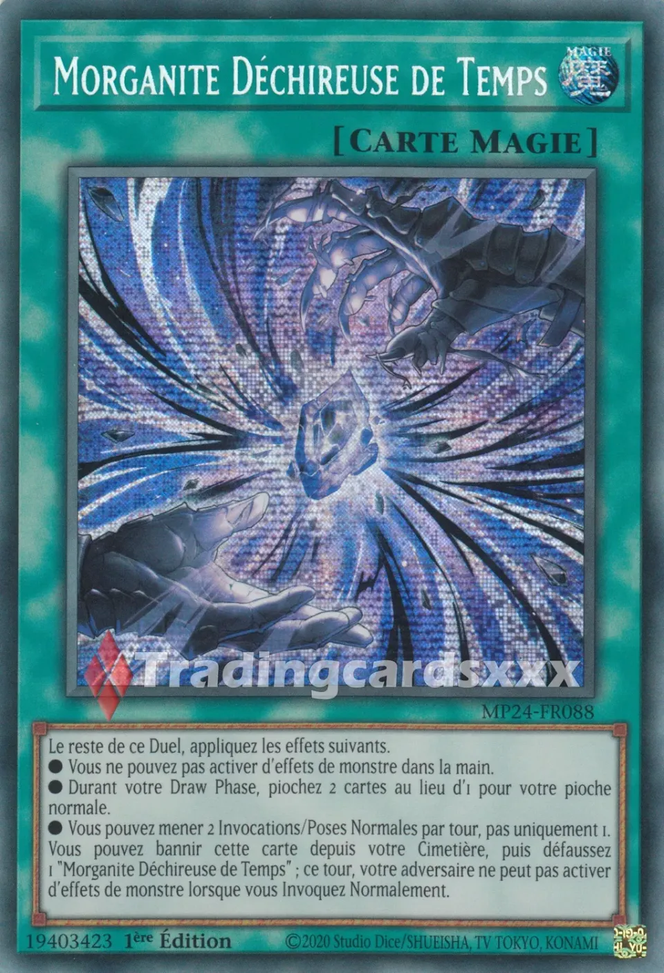 Yu-Gi-Oh! Morganite Déchireuse de Temps MP24-FR088 PSE