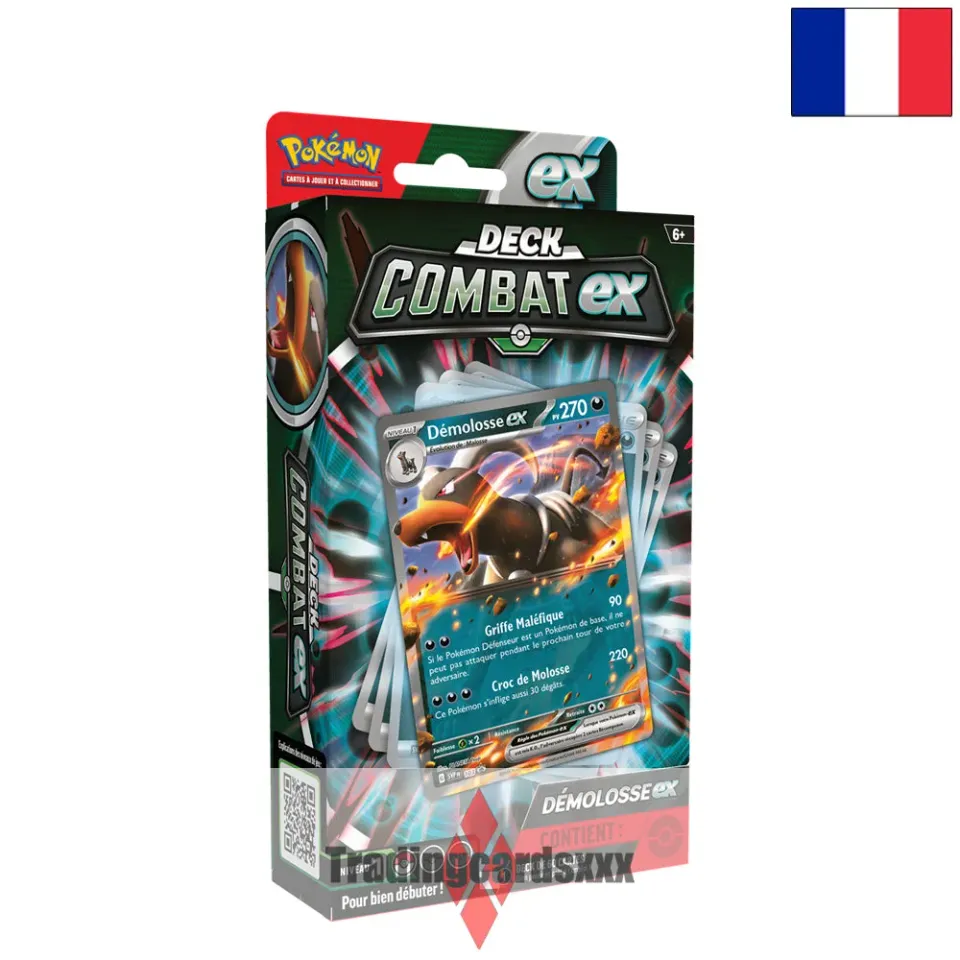 Pokémon Deck Combat ex Démolosse ex deck français 60 cartes