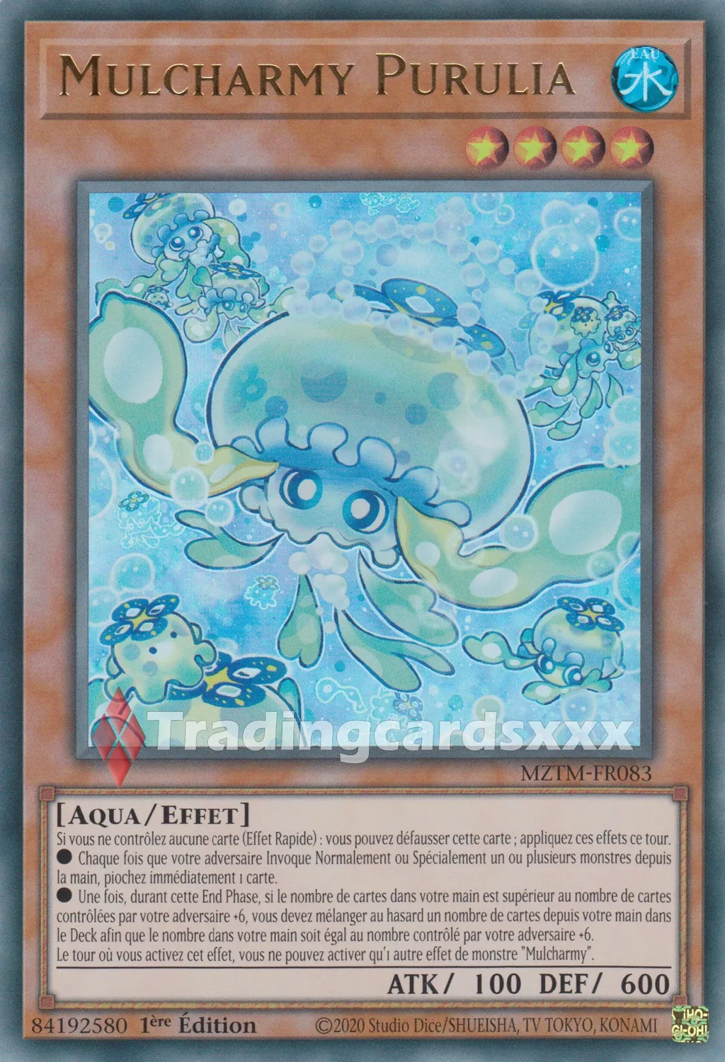 Yu-Gi-Oh! Mulcharmy Purulia carte