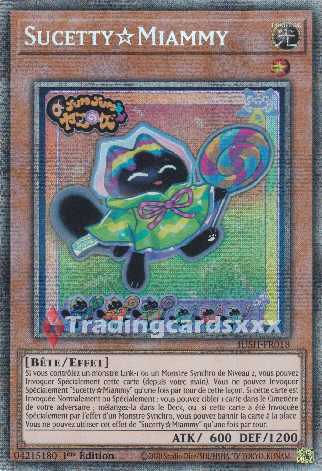 Yu-Gi-Oh! Sucetty☆Miammy carte